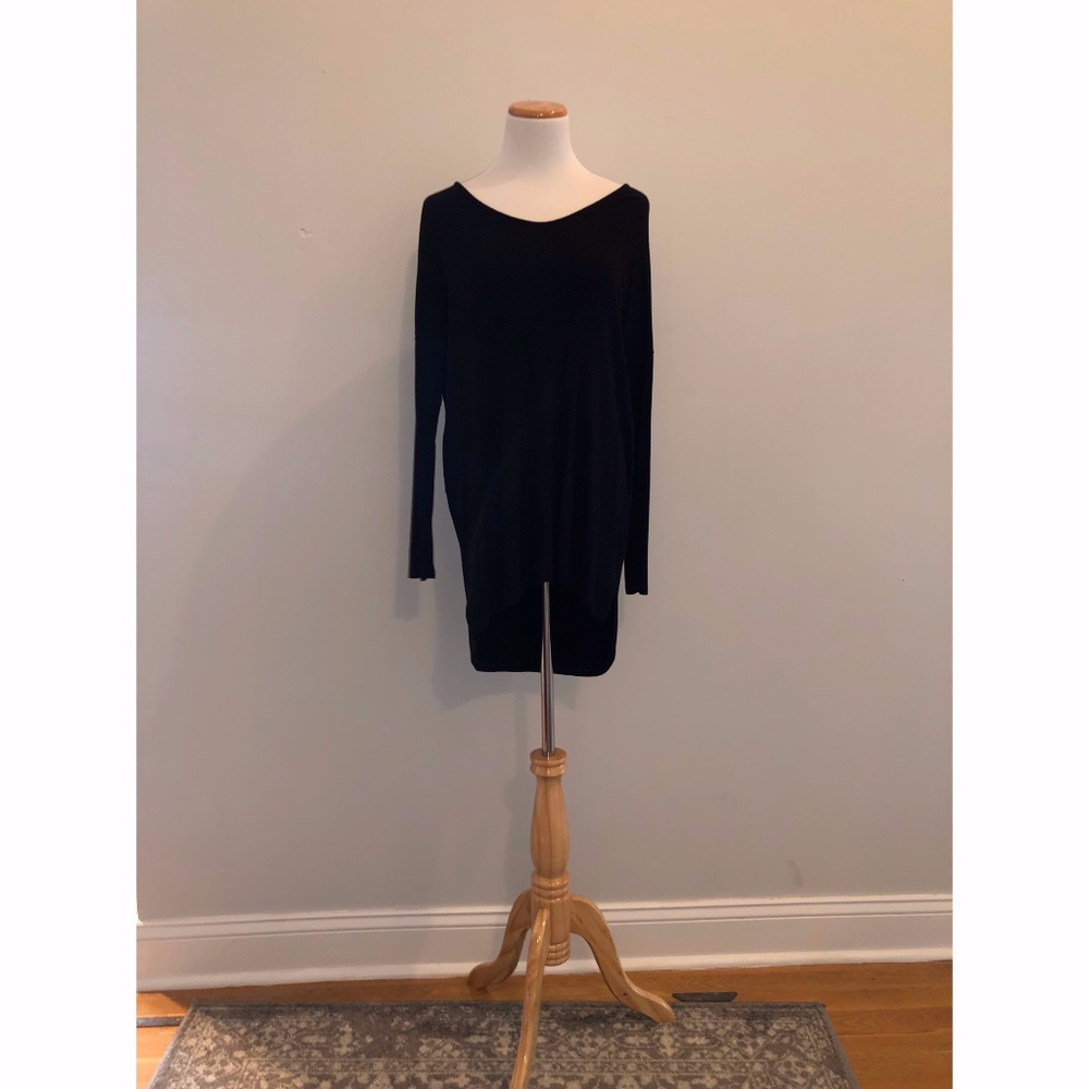 Michael Stars Long Sleeve Black Tee